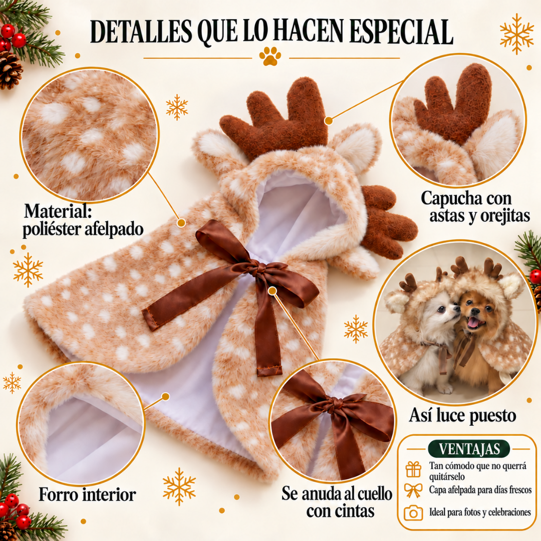 Disfraz Navideño De Reno🦌 Somoraa